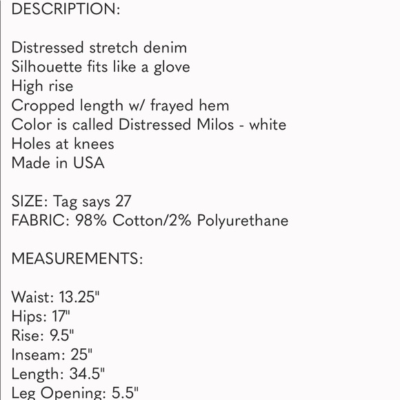 Citizens of Humanity Rocket Jeans - Picture 9 of 11